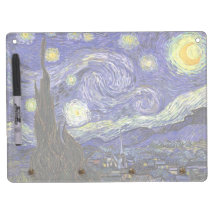 Van Gogh Starry Night, Vintage Post Impressionism