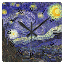 Van Gogh Starry Night, Vintage Post Impressionism
