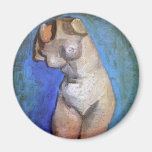 Van Gogh Statuette Of A Female Torso Magnet