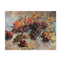 Van Gogh Still LIfe Apples Pears Lemons Postcards