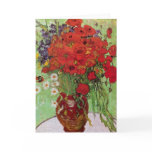 Van Gogh; Still Life: Red Poppies and Daisies Greeting Cards