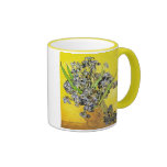 Van Gogh Still Life Vase, Irises (F678) Fine Art Mug