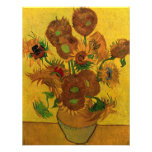 Van Gogh; Still Life: Vase with 15 Sunflowers Invitations