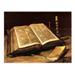Van Gogh Still Life with Bible  (F117) Postcards