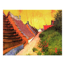 Van Gogh; Street in Saintes Maries Invitations