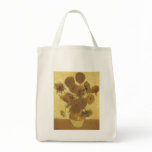 Van Gogh Sunflowers Canvas Bag