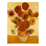 Van Gogh Sunflowers (F454) Vintage Fine Art Post Cards
