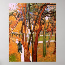 Van Gogh The Walk: Falling Leaves Print