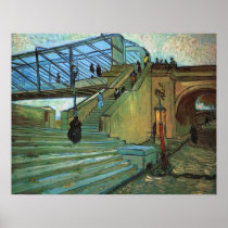 Van Gogh Trinquetaille Bridge Poster