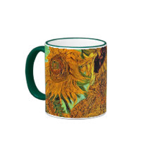Van Gogh Twelve Sunflowers Mug