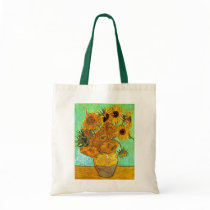 Van Gogh Twelve Sunflowers Tote Bag