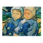 Van Gogh Two Children Post Card