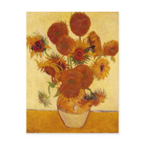 Van Gogh Vase with Fourteen Sunflowers, Post Cards