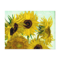 Van Gogh: Vase with Twelve Sunflowers Post Card