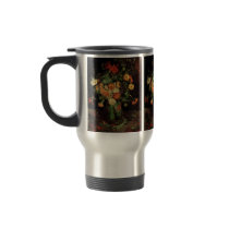 Van Gogh; Vase with Zinnias and Geraniums Mug