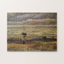 van Gogh - View of the Sea at Scheveningen Puzzle