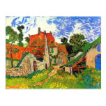 Van Gogh Village Street in Auvers Fine Vintage Post Card