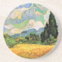 Van Gogh; Wheat Field w Cypresses at Haute Galline