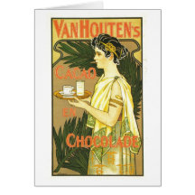 Van Houten's Cacao en Chocolade 1899 Card