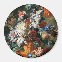 Van Huysum’s Bouquet of Flowers Magnet