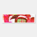 van pink bumper sticker