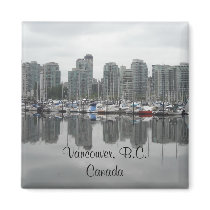 Vancouver, B.C. Canada Refrigerator Magnets