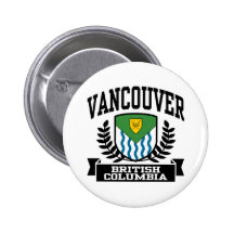 Vancouver Badge Avec Épingle
