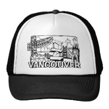 Vancouver BC Caps Souvenir Trucker Caps & Hats