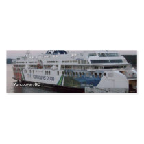 Vancouver, BC ferry bookmark Business Cards