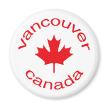 Vancouver Canada Refrigerator Magnet