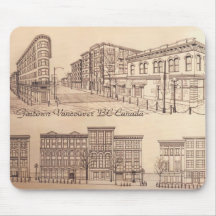 Vancouver Canada Souvenir Mouse Pad Gastown Gifts