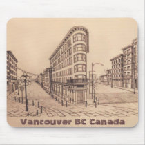 Vancouver Canada Souvenir Mousepad Gastown Gifts