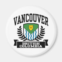 Vancouver Fridge Magnet