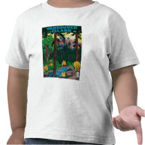 Vancouver Island Advertising Poster Tees