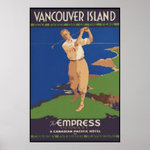 Vancouver Island Golf every day of the year Posters