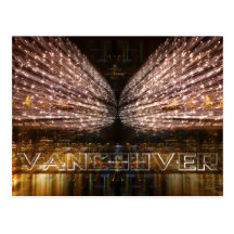 Vancouver Lightshow Post Card