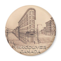 Vancouver Magnet Souvenir Magnet Buttons & Gifts