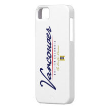 Vancouver Script iPhone 5 Cover