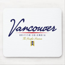 Vancouver Script Mousepads