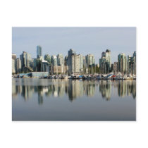 Vancouver Skyline and Reflection