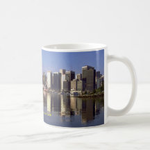 Vancouver skyline, British Columbia, Canada Mugs