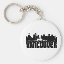Vancouver Skyline Keychains