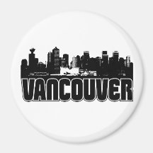 Vancouver Skyline Magnet