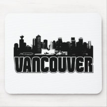 Vancouver Skyline Mousepads