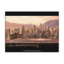 Vancouver Skyline Sunrise Panorama Postcard