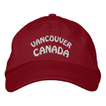 Vancouver Souvenir Baseball Cap Embroidered Cap