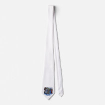 Vancouver Souvenir Landmark Art Tie Inukshuk Tie