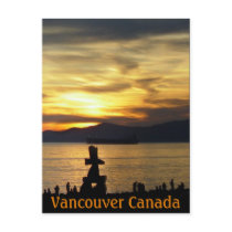 Vancouver Souvenir Postcards Inukshuk Landmark