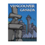Vancouver Souvenir Postcards Totem Pole Landmarks