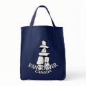 Vancouver Souvenir Tote Bag Landmark Art Bags